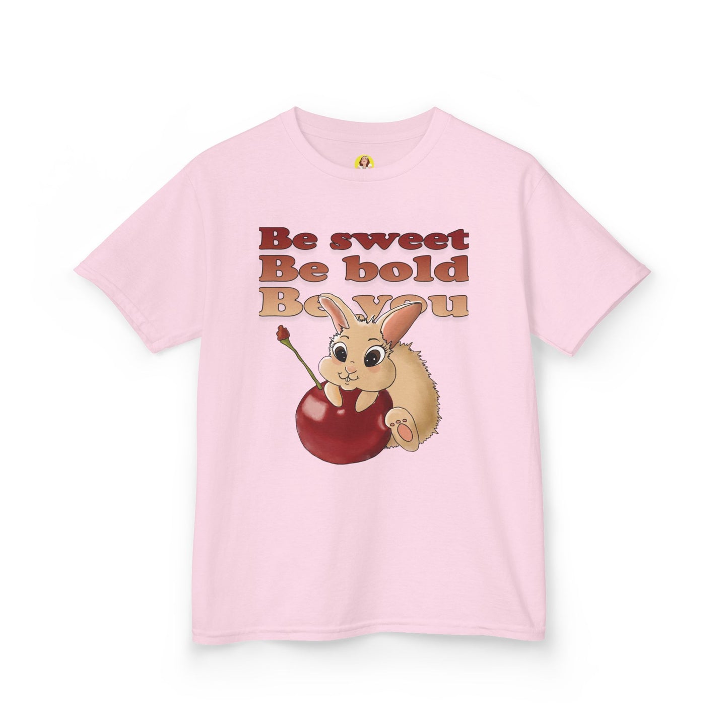 Cute Bunny Kids Tee - Heavy Cotton™ T-Shirt for Spring Celebrations
