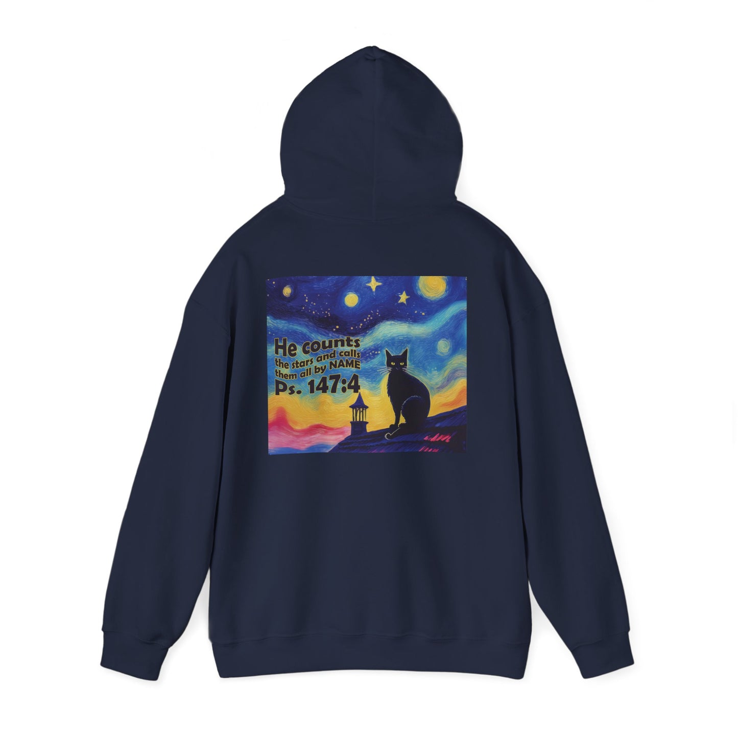Cozy Cat-Themed Hoodie - Inspirational Quote for Cat Lovers, Ideal for Gifts, Birthdays, and Cozy Nights In, Nature Lounge Wear