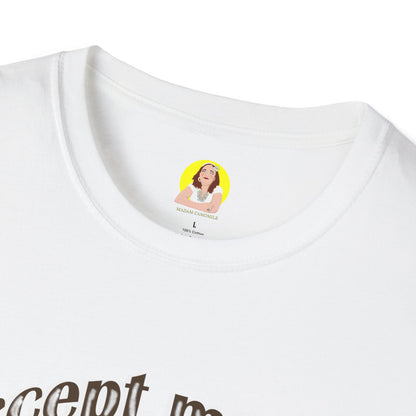 Cute Bear Graphic T-Shirt - Accept More, Expect Less - Funny Animal Tee, Gift for Friends, Cozy Casual Shirt, Birthday Gift, [...]