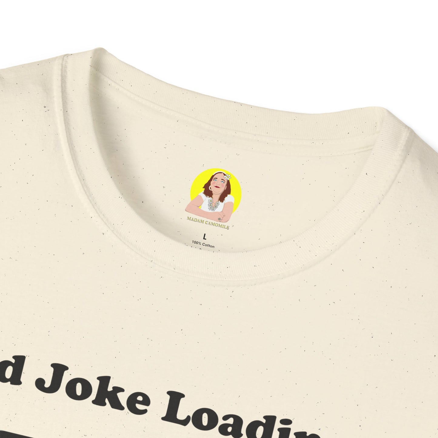 Dad Joke Loading Unisex Softstyle T-Shirt, Funny Gift for Dads, Father's Day Tee, Humor Apparel, Casual Wear