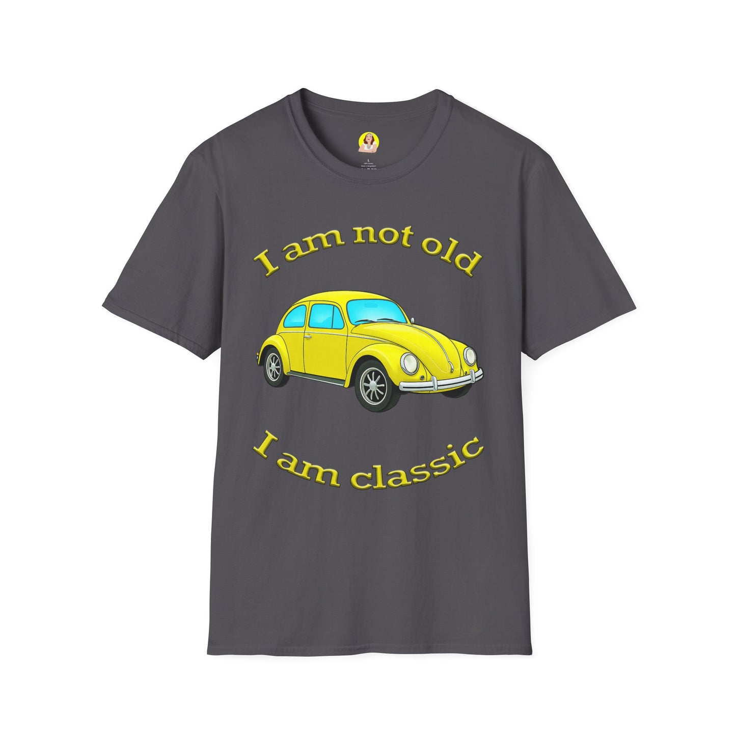 Classic Car Humor T-Shirt, Funny Gift for Father's Day, Retro Tee, Vintage Car Shirt, Birthday Present, Classic Style Apparel