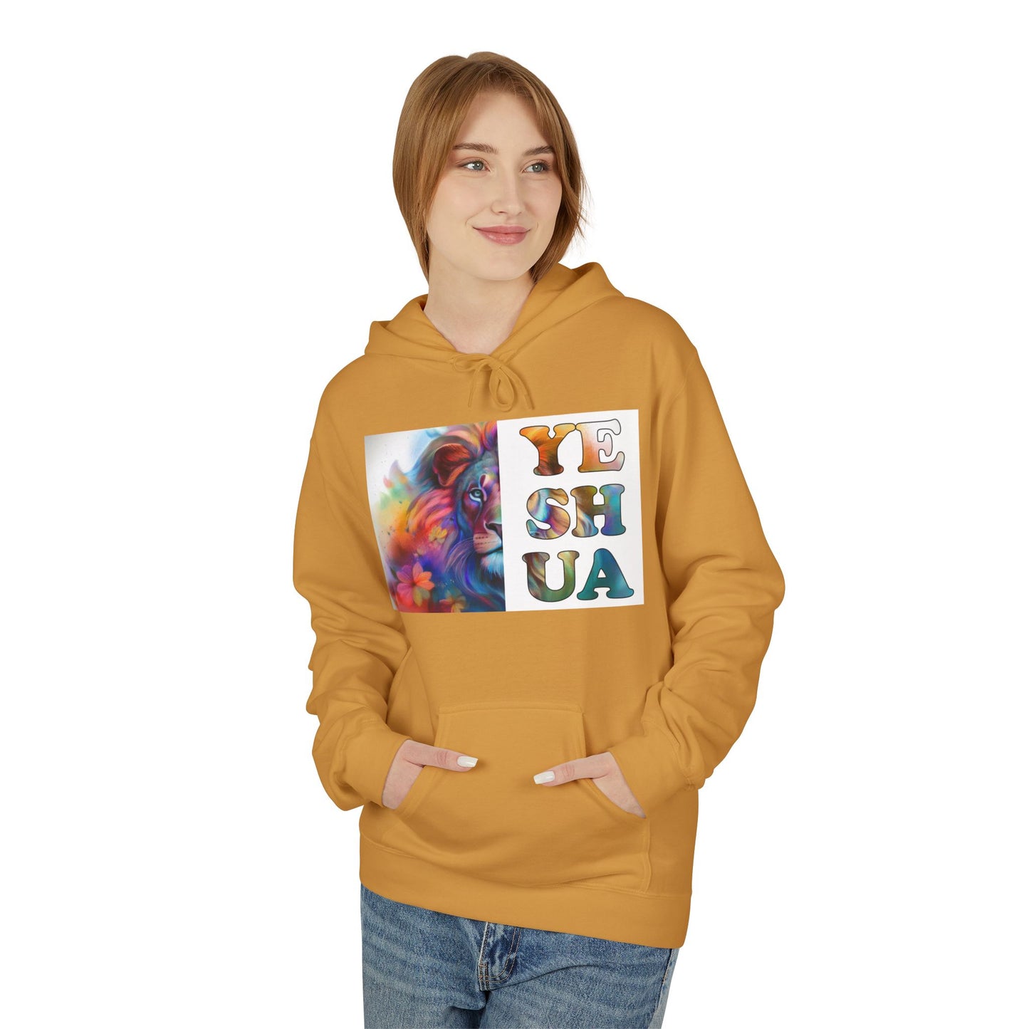 Lion Yeshua Hoodie - Unisex Fleece