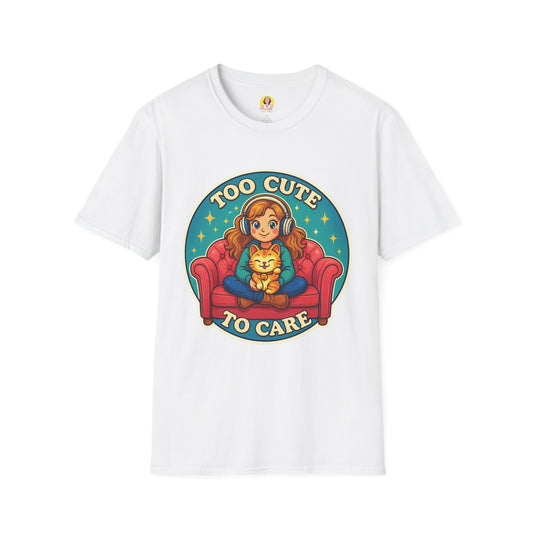 Cute Cat Lover T-Shirt, Gift for Cat Owners, Pet Owners Shirt, Animal Lover Tee, Birthday Gift, Casual Wear