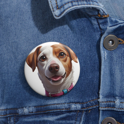 Custom Pet Lover Pin Buttons, Dog Pins, Gifts for Dog Owners, Cute Animal Accessories, Fun Pet Memes, Dog Lover Merchandise