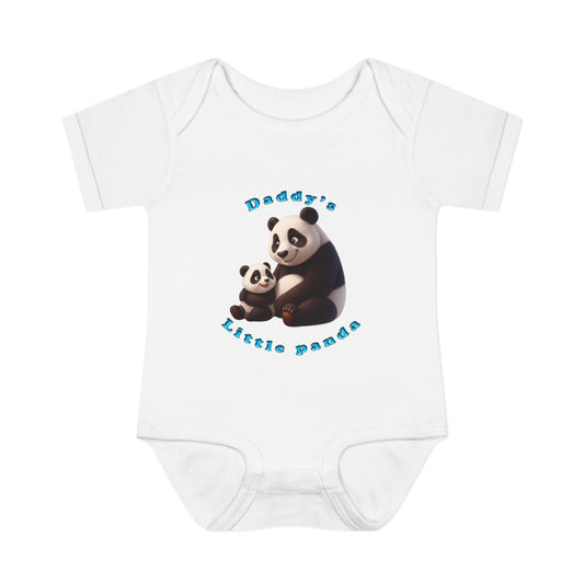 Daddy's Little Panda Infant Bodysuit - Cute Baby Clothes, Unique Baby Shower Gift, Funny Newborn Outfit, Animal Lover Apparel, [...]