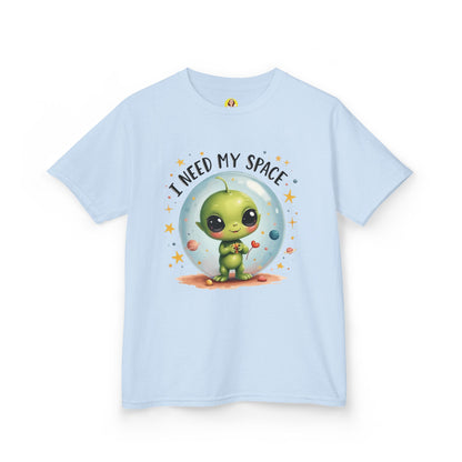 Kids Alien Graphic Tee - I Need My Space, Fun Kids Shirt, Cute Summer Apparel, Gift for Young Explorers, Outer Space Theme