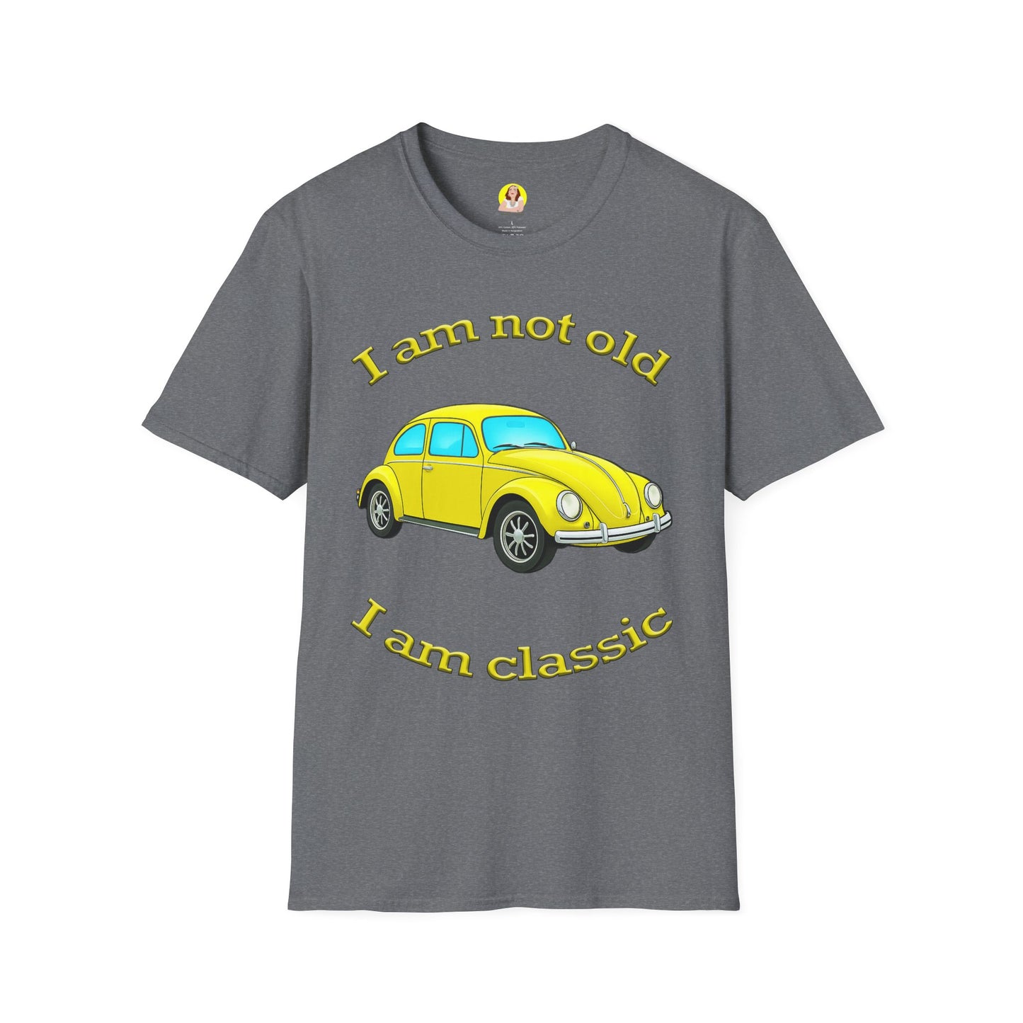 Classic Car Humor T-Shirt, Funny Gift for Father's Day, Retro Tee, Vintage Car Shirt, Birthday Present, Classic Style Apparel