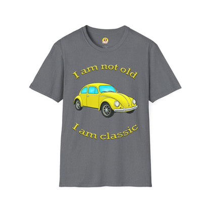 Classic Car Humor T-Shirt, Funny Gift for Father's Day, Retro Tee, Vintage Car Shirt, Birthday Present, Classic Style Apparel