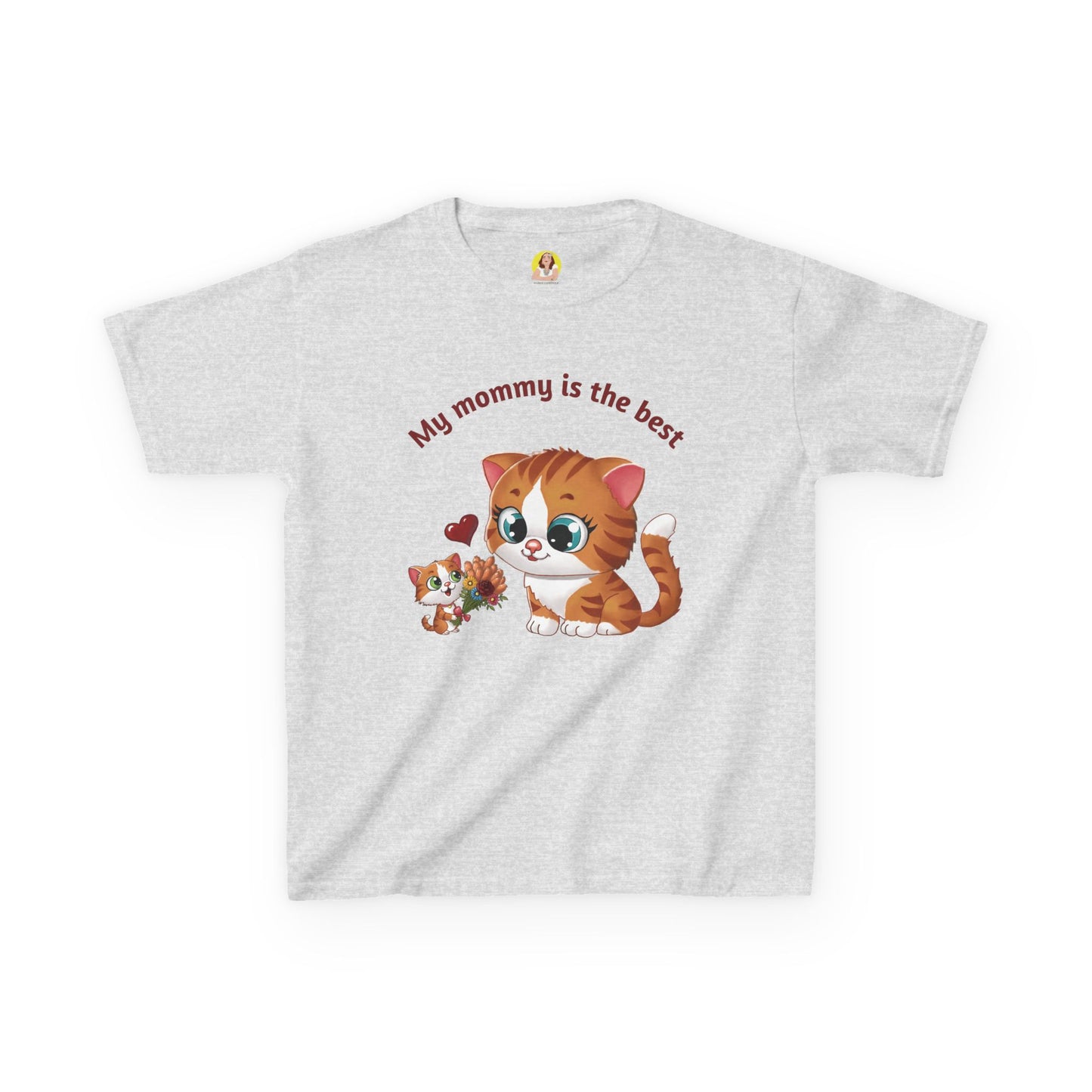 Adorable Kids T-Shirt: 'My Mommy is the Best' Cat Design, Perfect Gift for Mother's Day, Birthday, Everyday Wear, Fun Fashion, Child's Tee