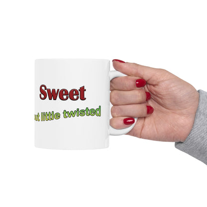 Mug - Cute Bunny with a Cherry Ceramic Mug, 11oz, 15oz