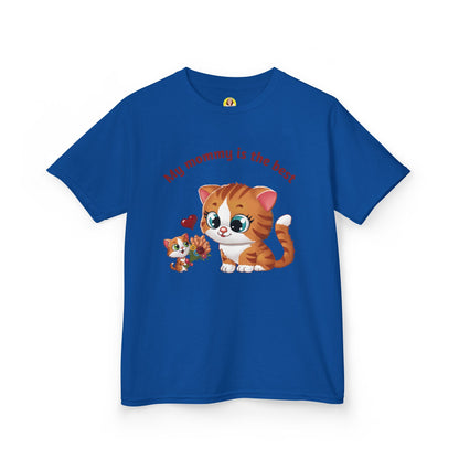 Adorable Kids T-Shirt: 'My Mommy is the Best' Cat Design, Perfect Gift for Mother's Day, Birthday, Everyday Wear, Fun Fashion, Child's Tee