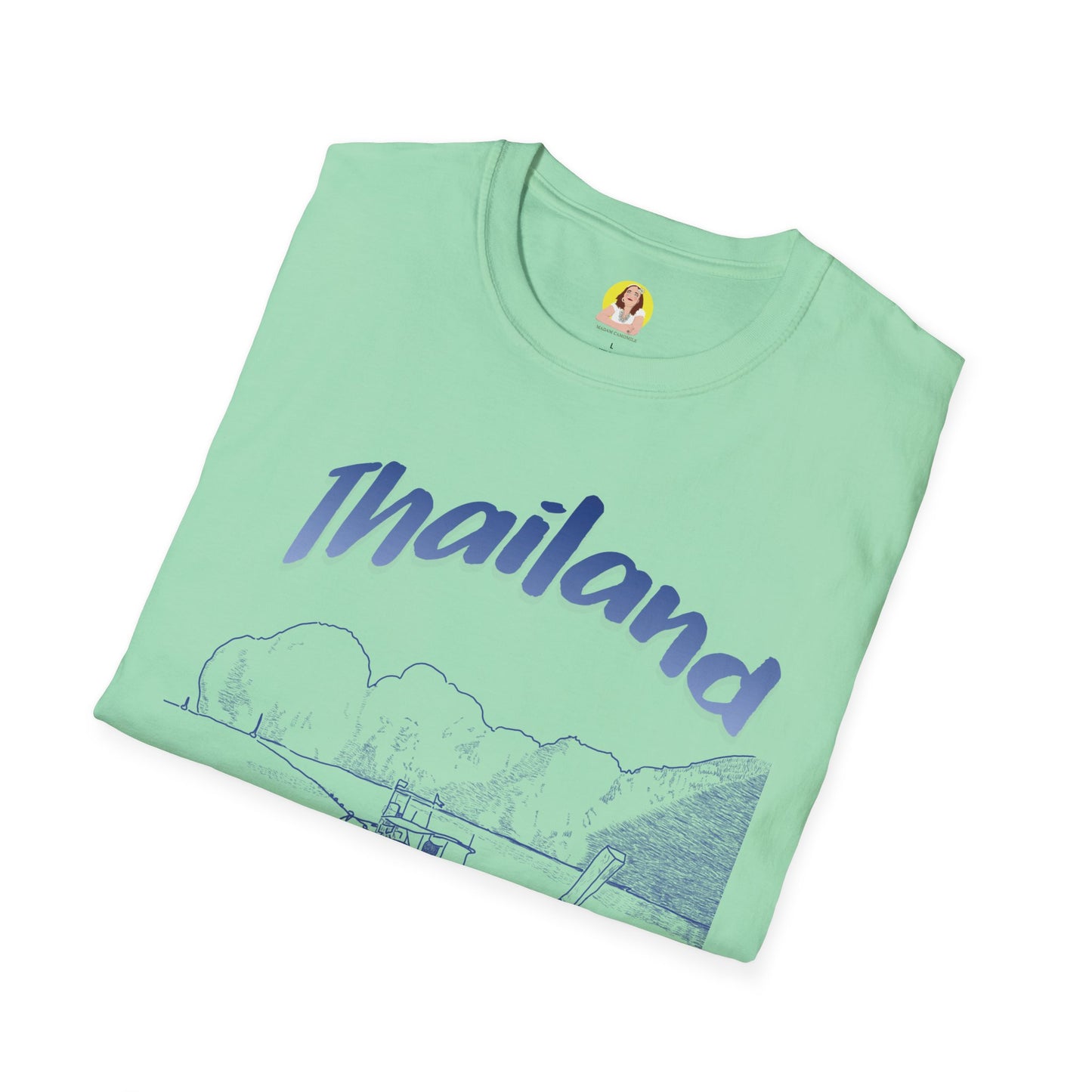 Thailand Adventure Unisex Softstyle T-Shirt - Travel Tee, Summer Vibes, Wanderlust Gift, Casual Wear, Birthday Present