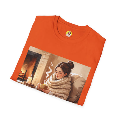 Cozy Peace Unisex T-Shirt - Perfect Gift for Winter, Relaxation, Self-Care Days, Home Decor Lovers, Cozy Vibes