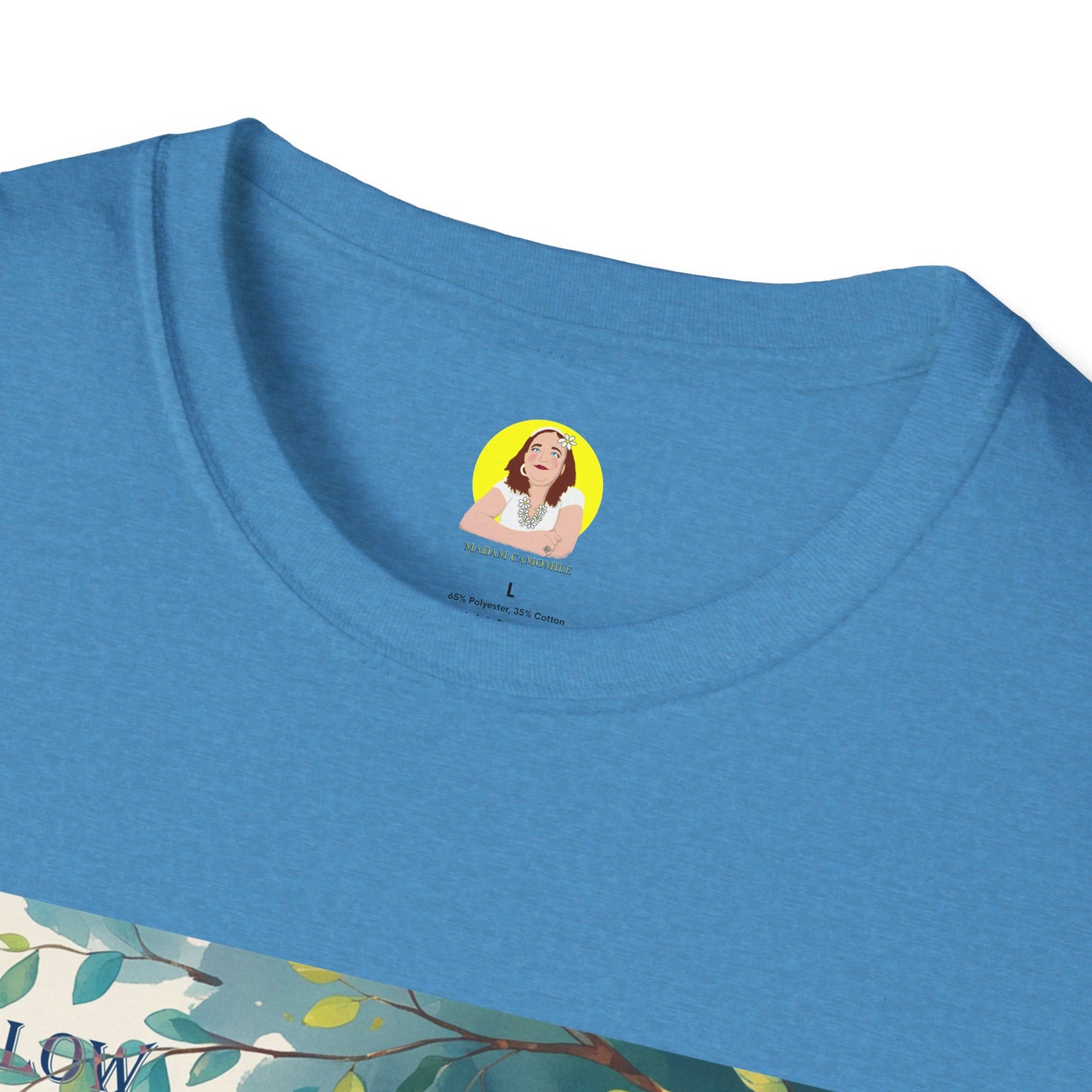 Relaxing Duck Unisex T-Shirt, Nature Lover Tee, Cozy Gift for Friends, Mother's Day Present, Unique Rest Quote Tee, Fall Apparel