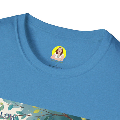 Relaxing Duck Unisex T-Shirt, Nature Lover Tee, Cozy Gift for Friends, Mother's Day Present, Unique Rest Quote Tee, Fall Apparel