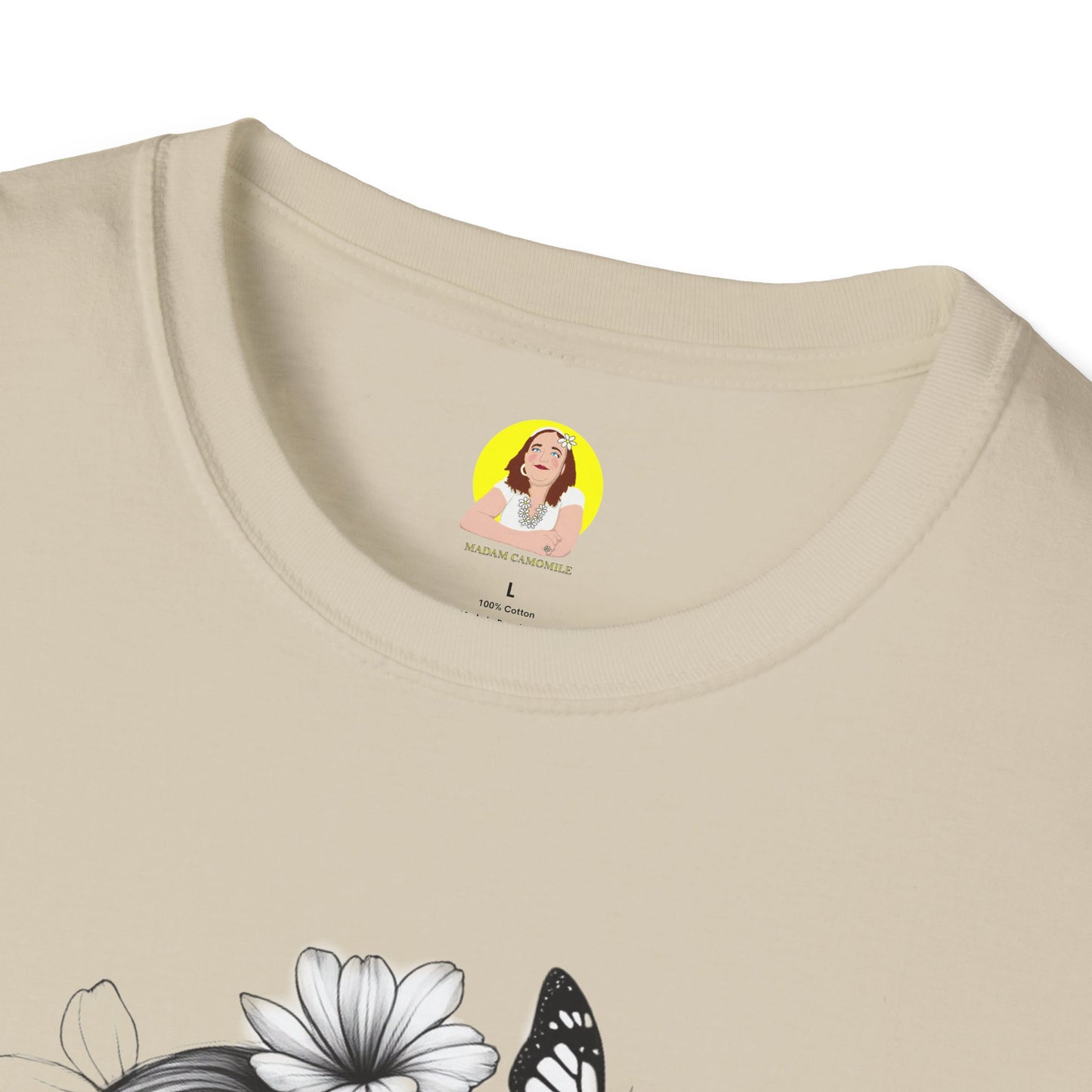 Empowering Floral T-Shirt, Inspirational Shirt, Self-Love Apparel, Gift for Her, Motivational Quote Tee