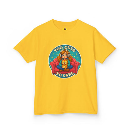 Too Cute Kids Tee, Funny Kids T-Shirt, Cute Child Gift, Birthday Outfit, Fun Children's Apparel, Casual Kids Wear