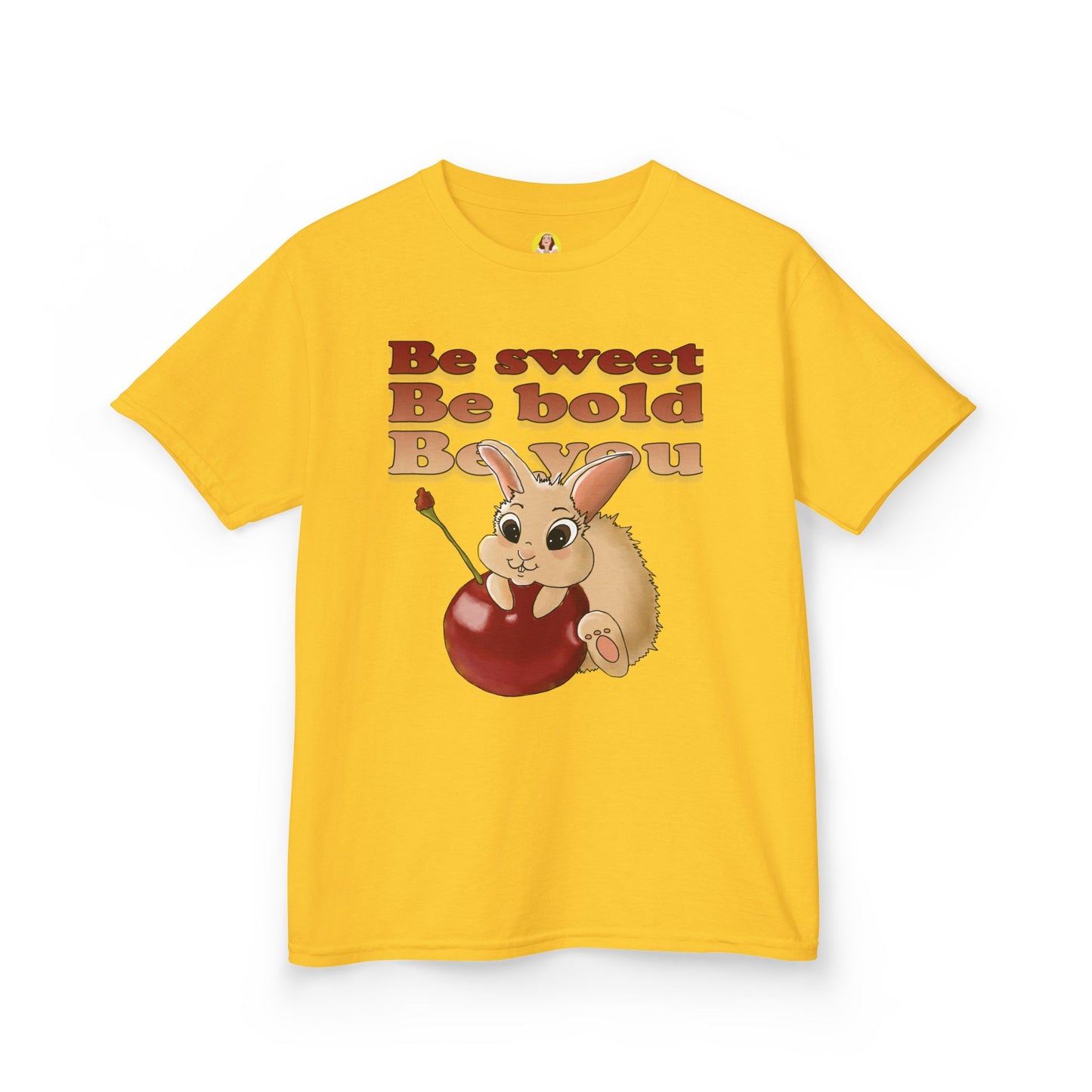 Cute Bunny Kids Tee - Heavy Cotton™ T-Shirt for Spring Celebrations