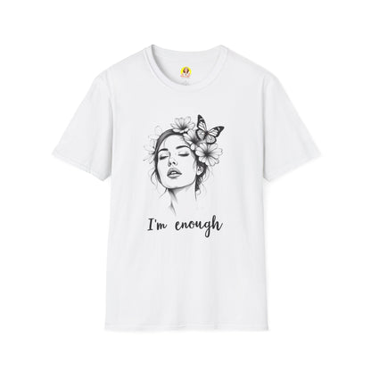 Empowering Floral T-Shirt, Inspirational Shirt, Self-Love Apparel, Gift for Her, Motivational Quote Tee