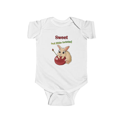 Cute Bunny Cherry Infant Bodysuit