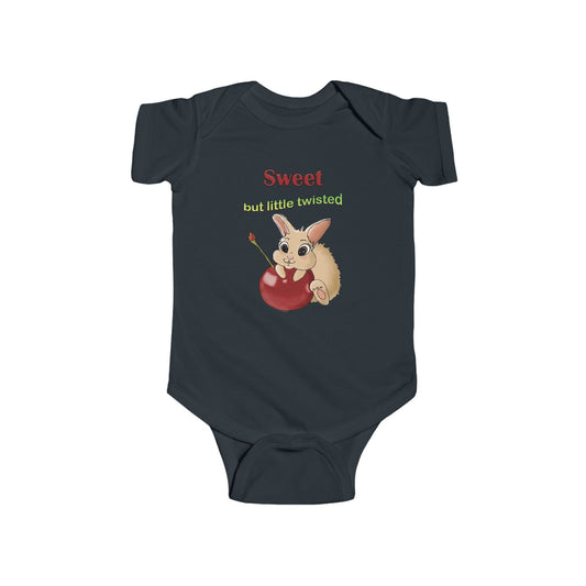 Cute Bunny Cherry Infant Bodysuit
