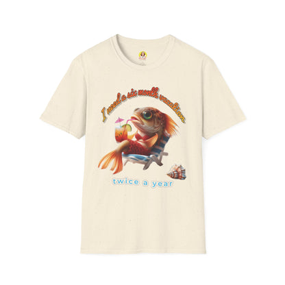 Fun Fish Vacation Unisex T-Shirt - Perfect for Summer Getaways