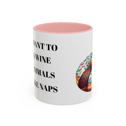 Cute Beaver Donut Coffee Mug - Fun Gift for Animal Lovers