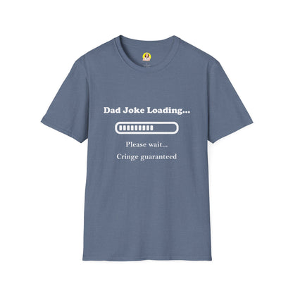 Dad Joke Loading Unisex Softstyle T-Shirt, Funny Gift for Dads, Father's Day Tee, Humor Apparel, Casual Wear