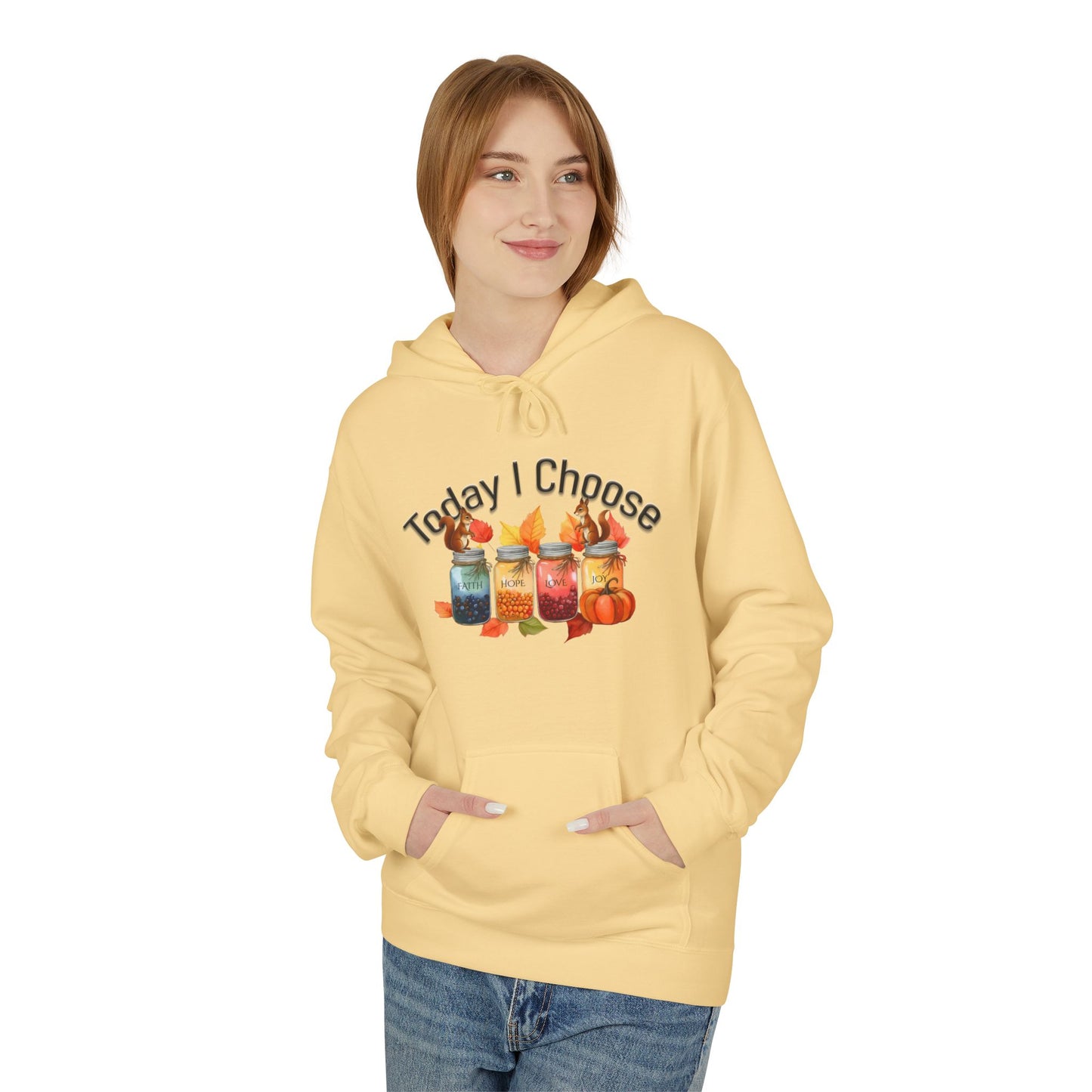 Cheerful Choices Hoodie, Positive Affirmation Sweater, Cozy Gift for Friends, Motivation Apparel, Fall Fashion