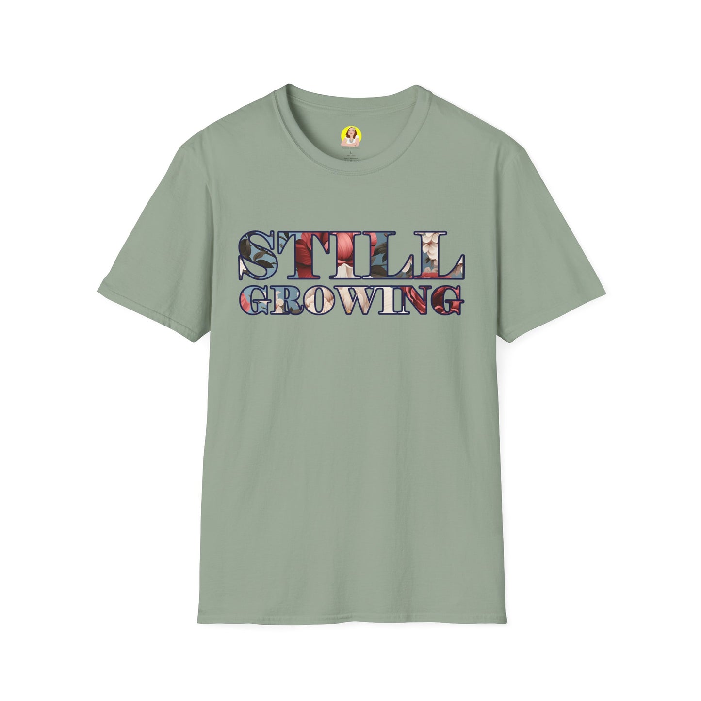 Unisex Softstyle T-Shirt - Inspirational 'Still Growing' Tee, Motivational Shirt for Growth Mindset, Gift for Friends, Casual Wear, [...]
