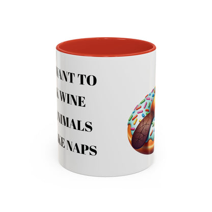 Cute Beaver Donut Coffee Mug - Fun Gift for Animal Lovers