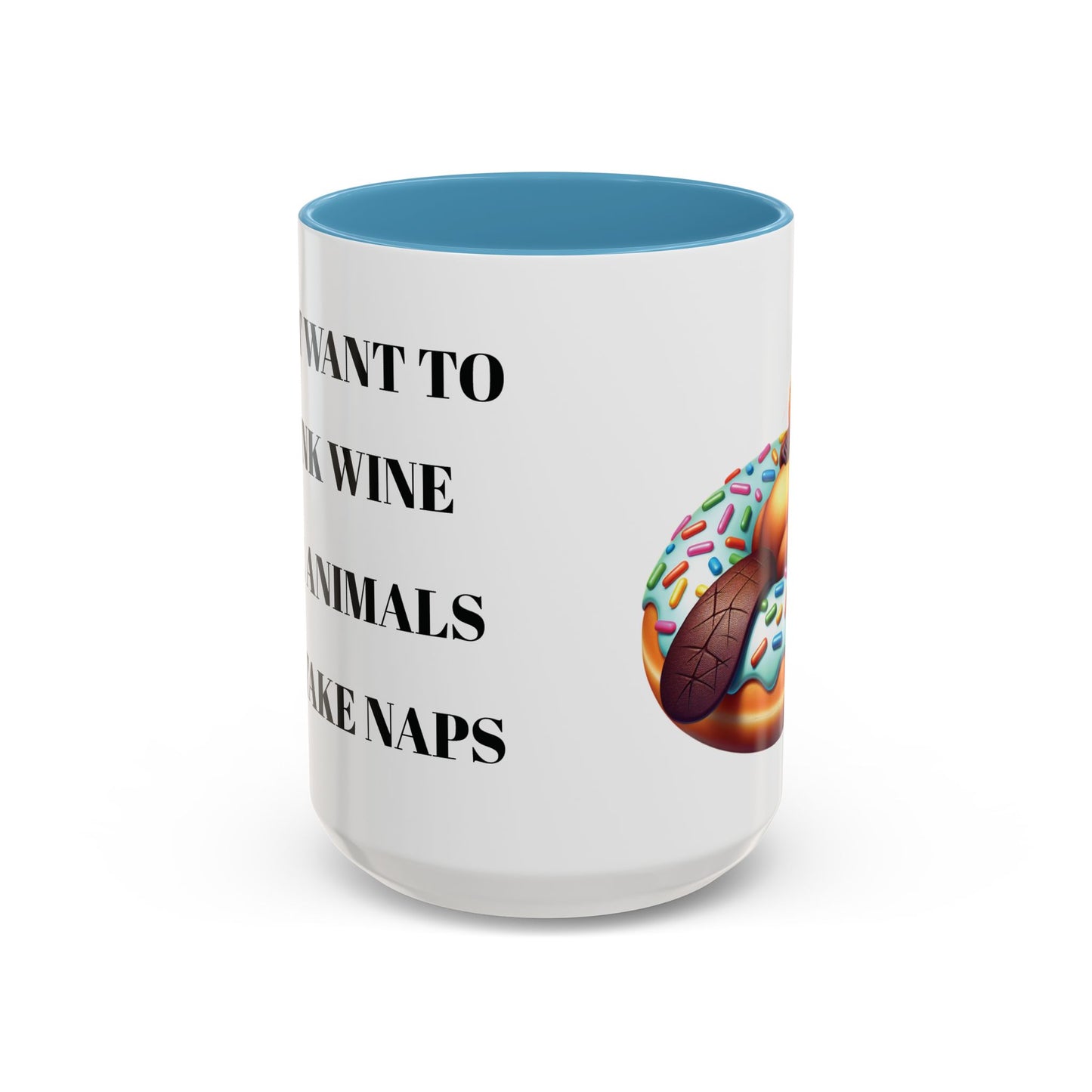 Cute Beaver Donut Coffee Mug - Fun Gift for Animal Lovers