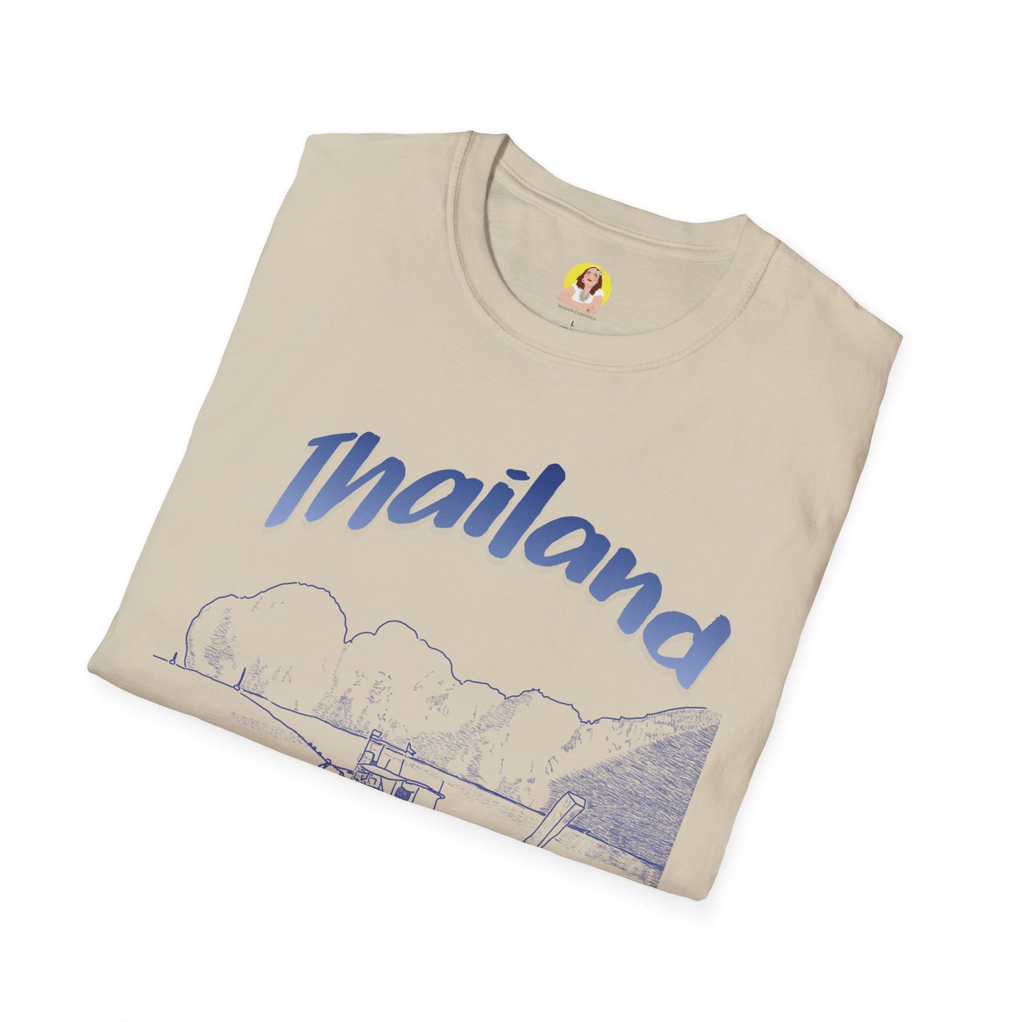 Thailand Adventure Unisex Softstyle T-Shirt - Travel Tee, Summer Vibes, Wanderlust Gift, Casual Wear, Birthday Present