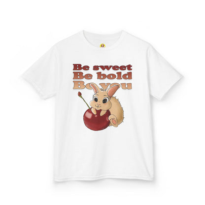 Cute Bunny Kids Tee - Heavy Cotton™ T-Shirt for Spring Celebrations
