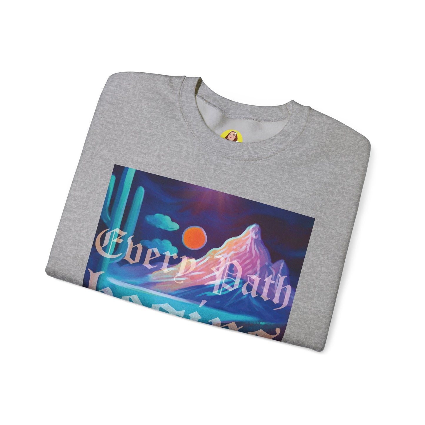 Inspirational Art Sweatshirt, Cozy Crewneck for All Seasons, Motivational Gift, Unique Statement Piece, Ideal for Everyday Wear