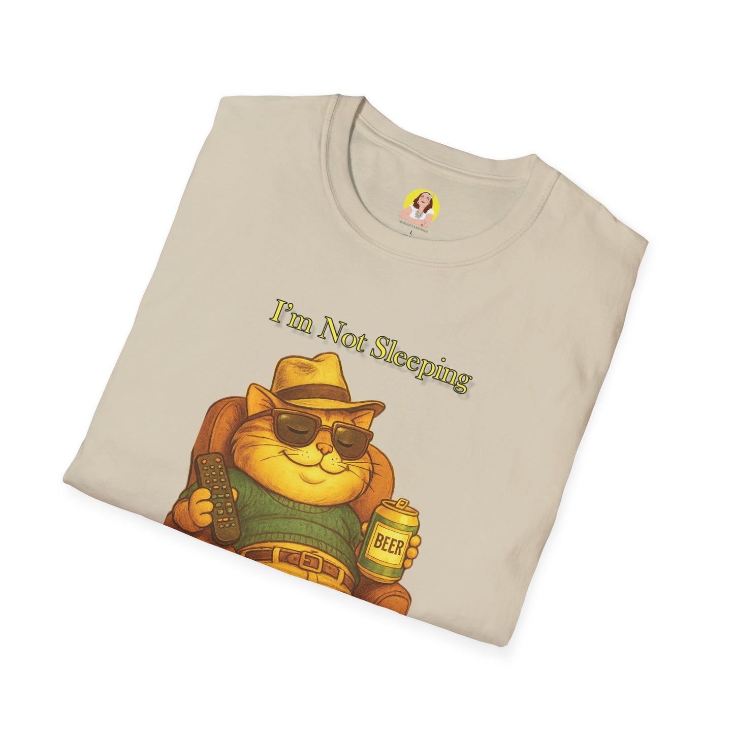 Chill Vibes T-Shirt - I'm Not Sleeping, Just Resting My Eyes, Relaxed Style, Perfect for Lazy Days, Gift for Friends