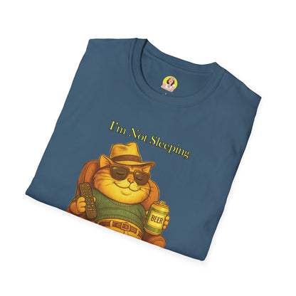 Chill Vibes T-Shirt - I'm Not Sleeping, Just Resting My Eyes, Relaxed Style, Perfect for Lazy Days, Gift for Friends