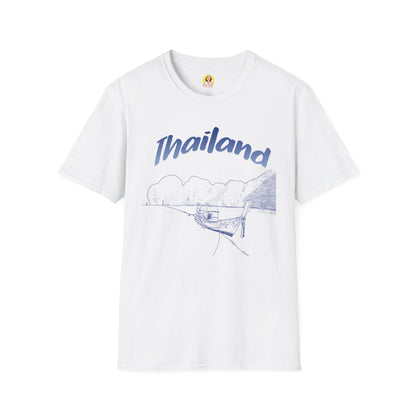 Thailand Adventure Unisex Softstyle T-Shirt - Travel Tee, Summer Vibes, Wanderlust Gift, Casual Wear, Birthday Present