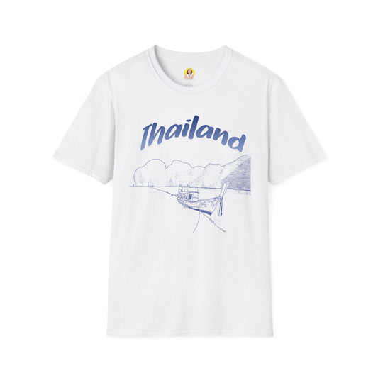 Thailand Adventure Unisex Softstyle T-Shirt - Travel Tee, Summer Vibes, Wanderlust Gift, Casual Wear, Birthday Present