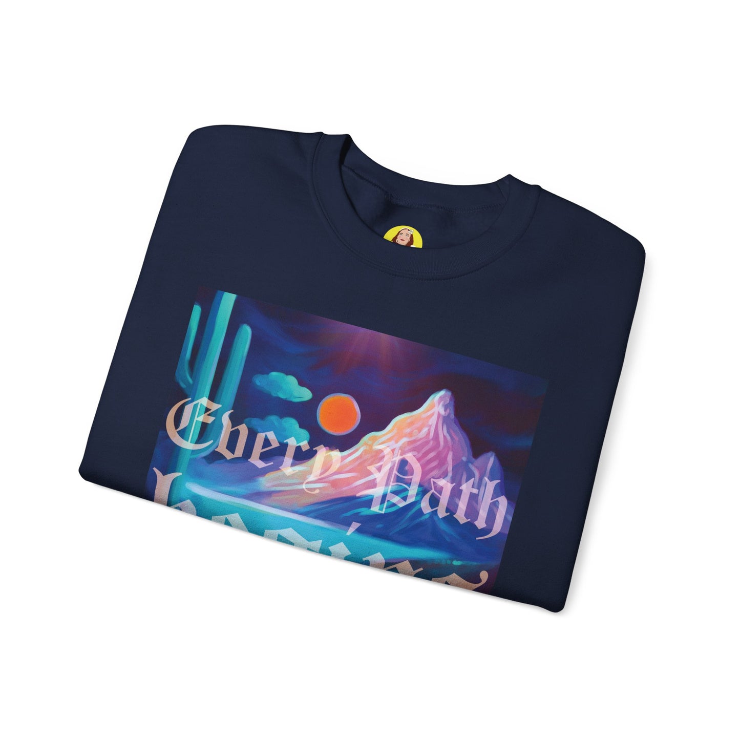 Inspirational Art Sweatshirt, Cozy Crewneck for All Seasons, Motivational Gift, Unique Statement Piece, Ideal for Everyday Wear