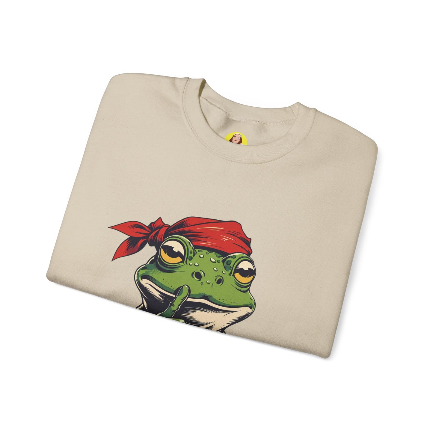 Frog Stop Complaining Sweatshirt, Funny Gift for Frog Lovers, Cozy Unisex Crewneck, Perfect for Relaxing, Gift for Friends