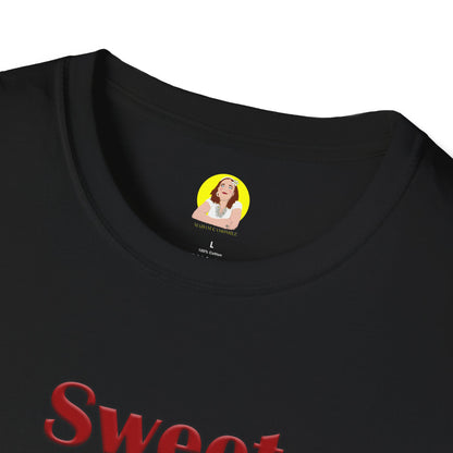 Cute Bunny with Cherry Unisex Softstyle T-Shirt - Perfect for Animal Lovers