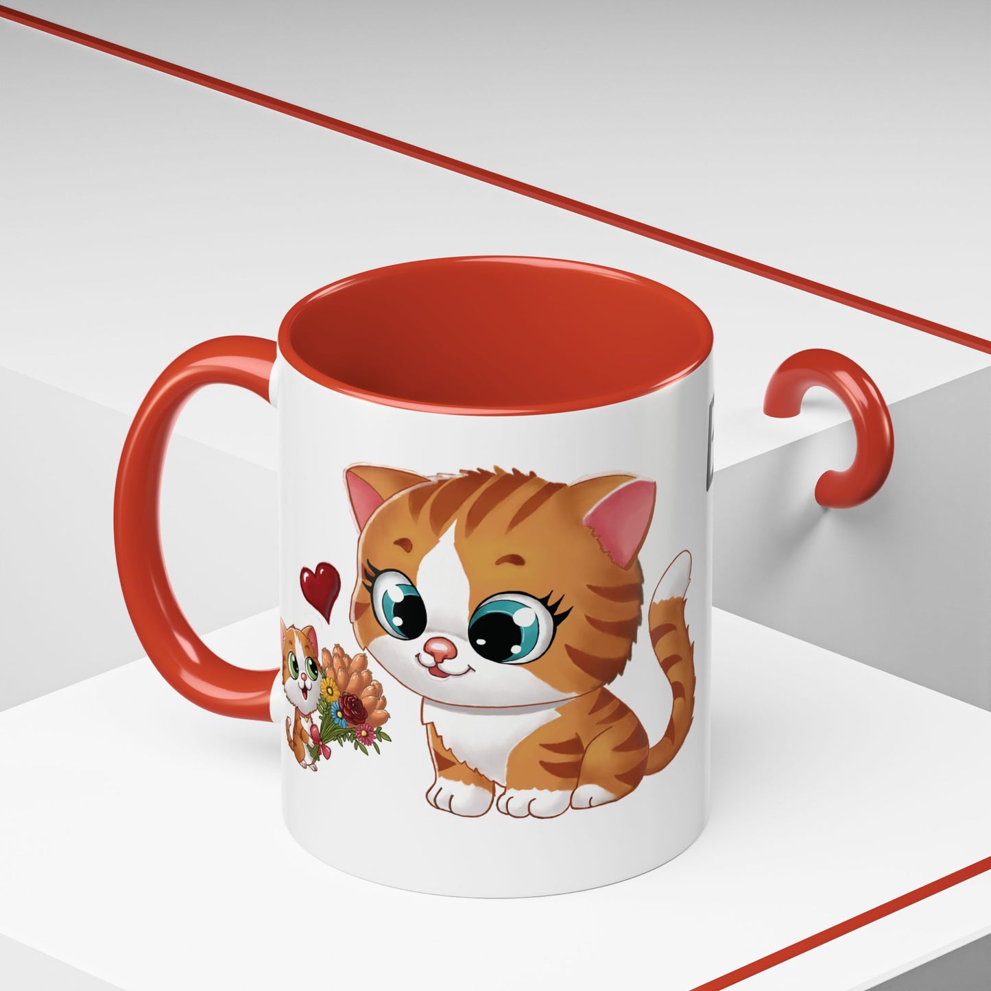 Lovely Cat design Coffee Mug - Perfect Gift for the Best Mom