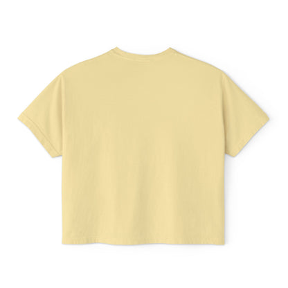 Women's Boxy Tee - Cute Cat Design, Perfect Gift for Mom