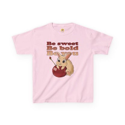 Cute Bunny Kids Tee - Heavy Cotton™ T-Shirt for Spring Celebrations