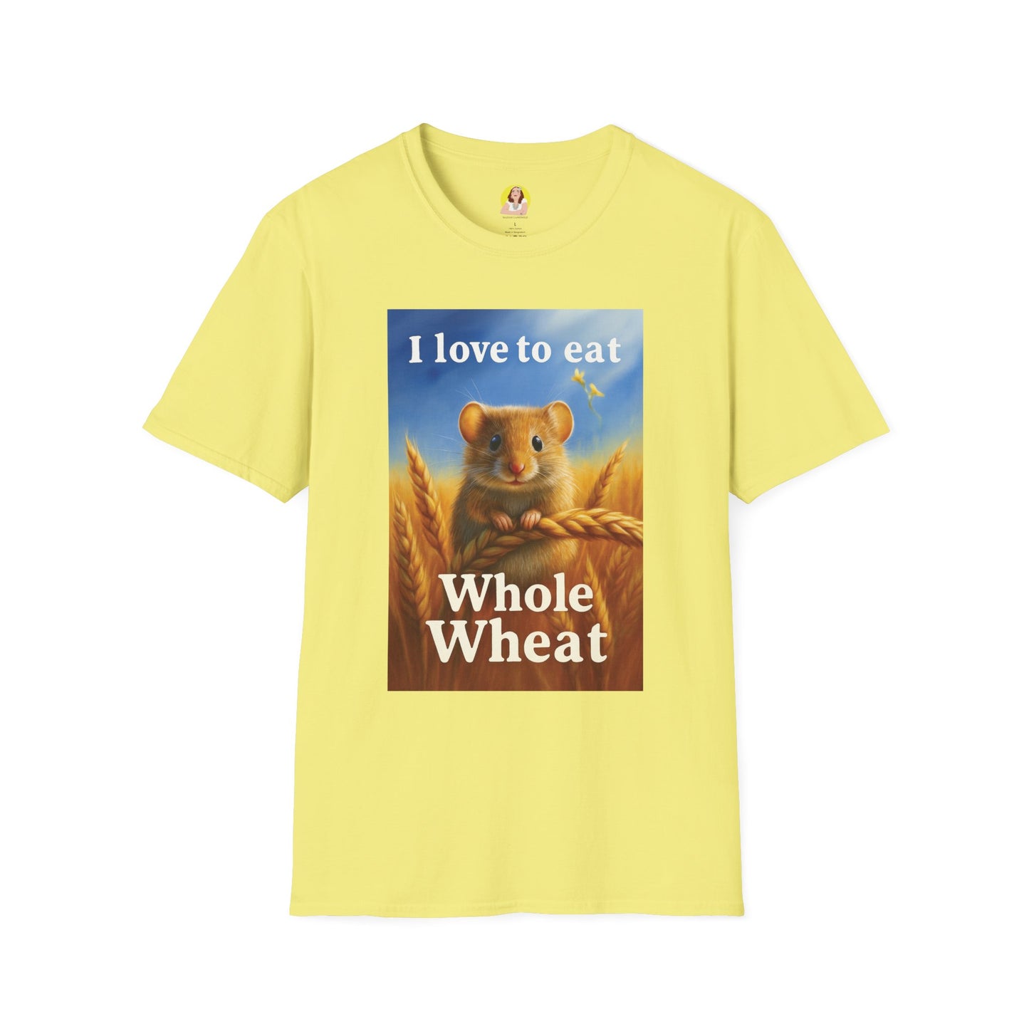 Cute Hamster Whole Wheat Unisex T-Shirt | Funny Animal Tee, Gift for Pet Lovers, Cute Shirt for Kids, Funny Hamster Gift, Animal Lover [...]