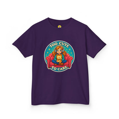 Too Cute Kids Tee, Funny Kids T-Shirt, Cute Child Gift, Birthday Outfit, Fun Children's Apparel, Casual Kids Wear