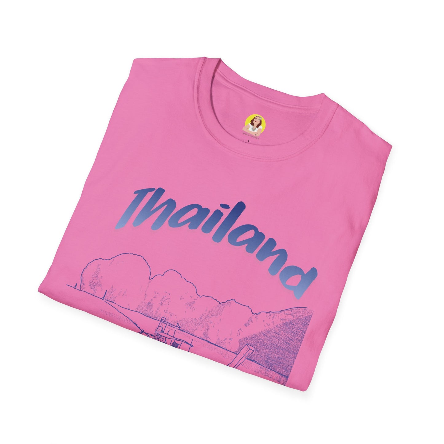 Thailand Adventure Unisex Softstyle T-Shirt - Travel Tee, Summer Vibes, Wanderlust Gift, Casual Wear, Birthday Present