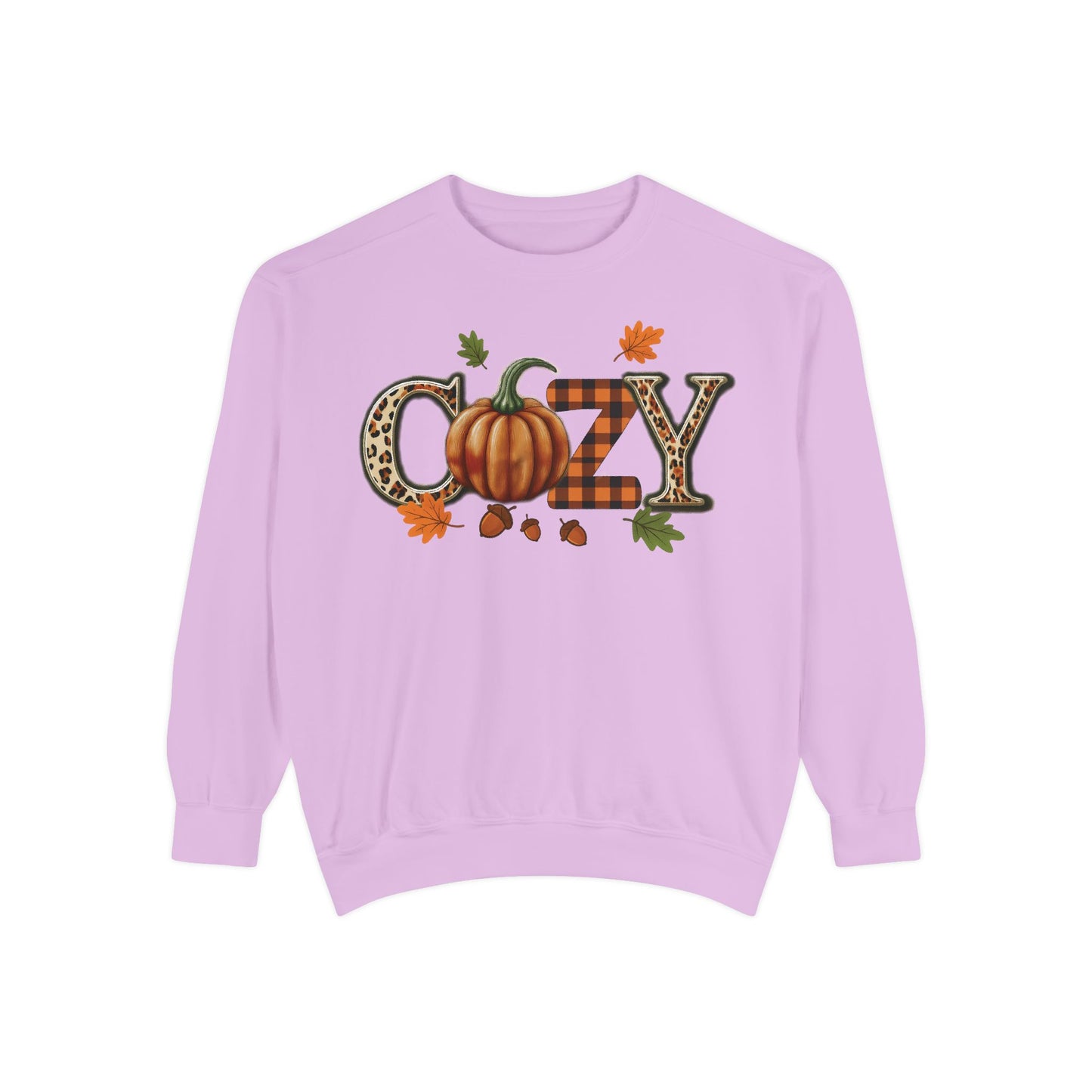 Cozy Pumpkin Sweatshirt, Fall Fashion, Unisex Sweatshirt, Autumn Apparel, Gift for Her, Thanksgiving Sweatshirt