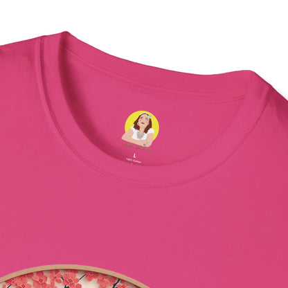 Cherry Blossom Graphic T-Shirt, Floral Tee for Nature Lovers, Spring Fashion, Travel Souvenir, Gift for Her
